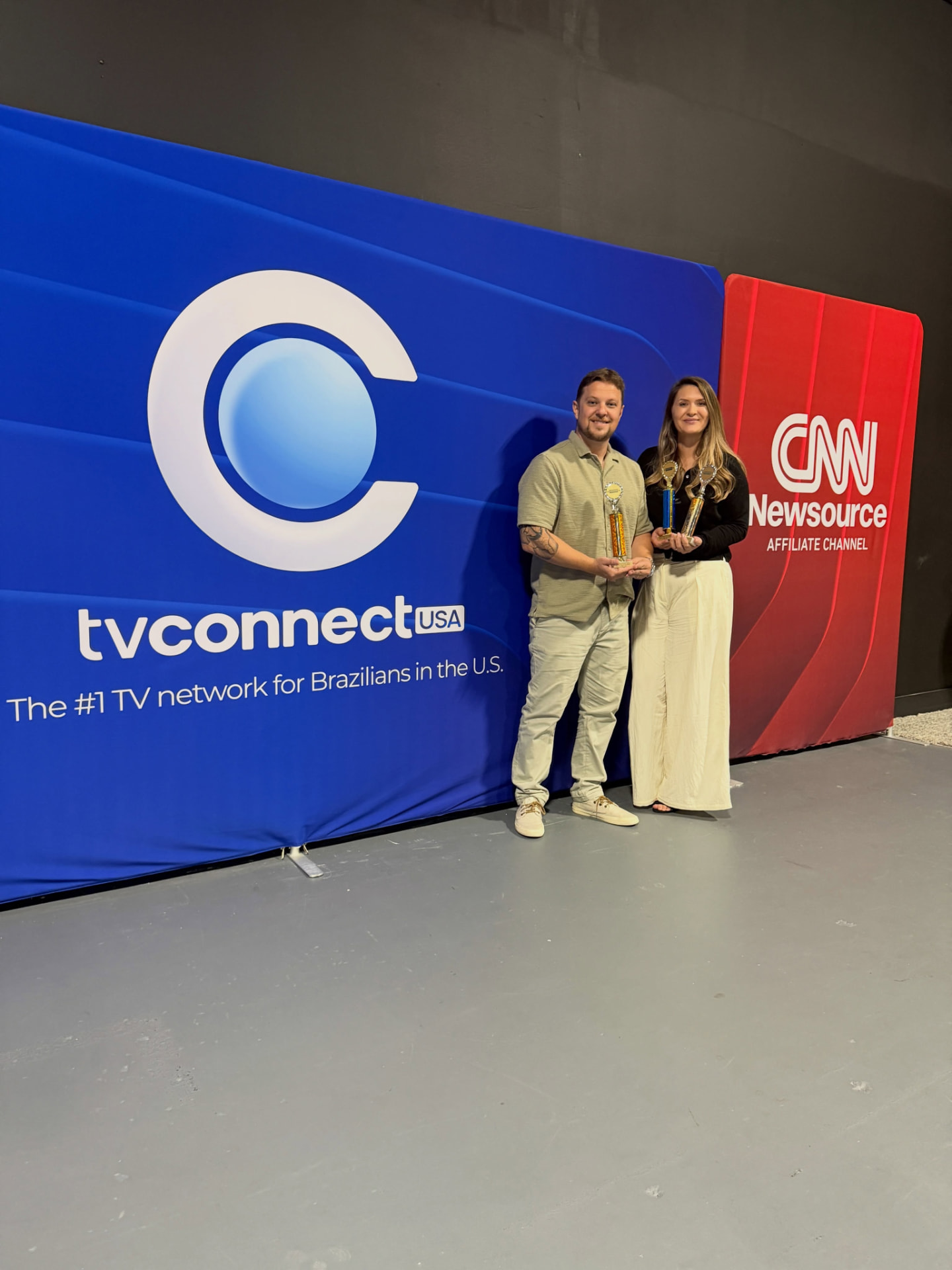 Caio and Elis at TVConnect USA